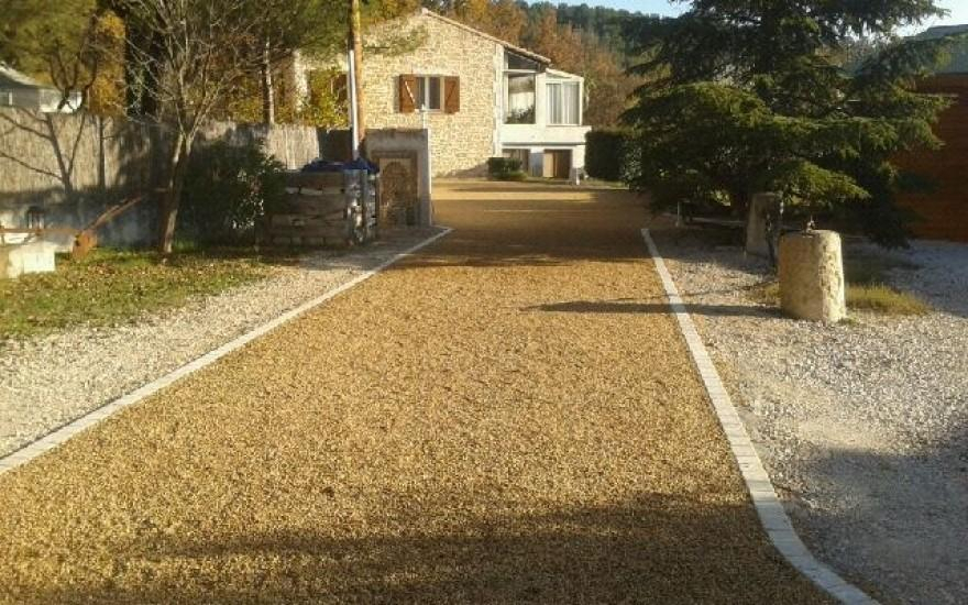 Cration Alle de garage en Alvostar  Aubagne ralise le 01/05/2025