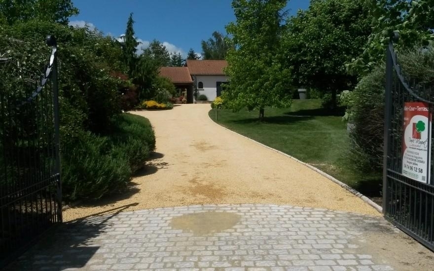 Conception Alle de garage en Gravistar  Bourgoin Jailleu cre le 30/04/2025