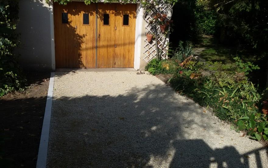 Cration Alle de garage en Alvostar  Villefranche-sur-Sane