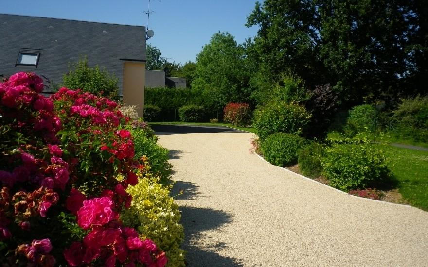 Cration Alle de garage en Gravistar  Saint L