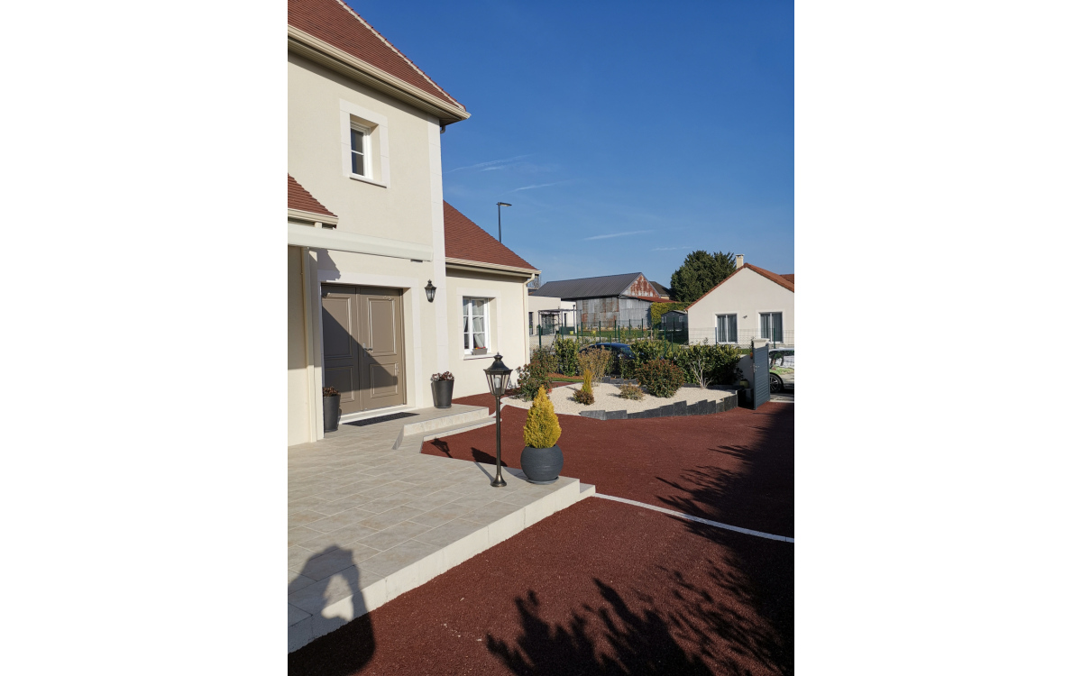 Ralisation Alle de jardin en Stardraine - Allier cre le 16/02/2021