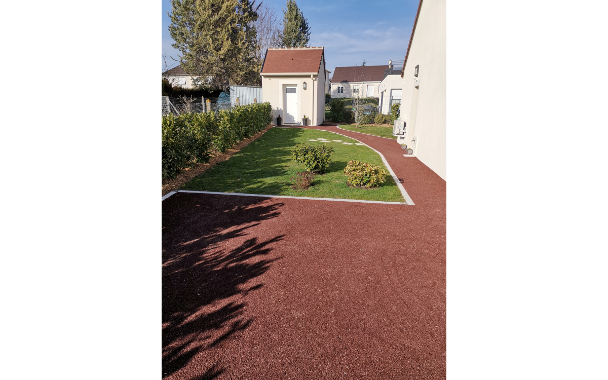 Conception All�e de jardin en Stardraine� - Allier r�alis�e le 16/02/2021