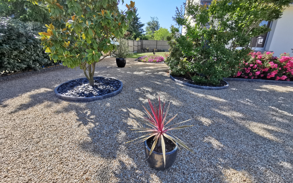 Ralisation Alle de jardin en Alvostar  Saint-Nazaire conue le 10/09/2021