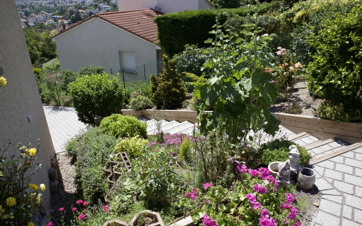 Ralisation Alle de jardin en pavage cre le 24/11/2023