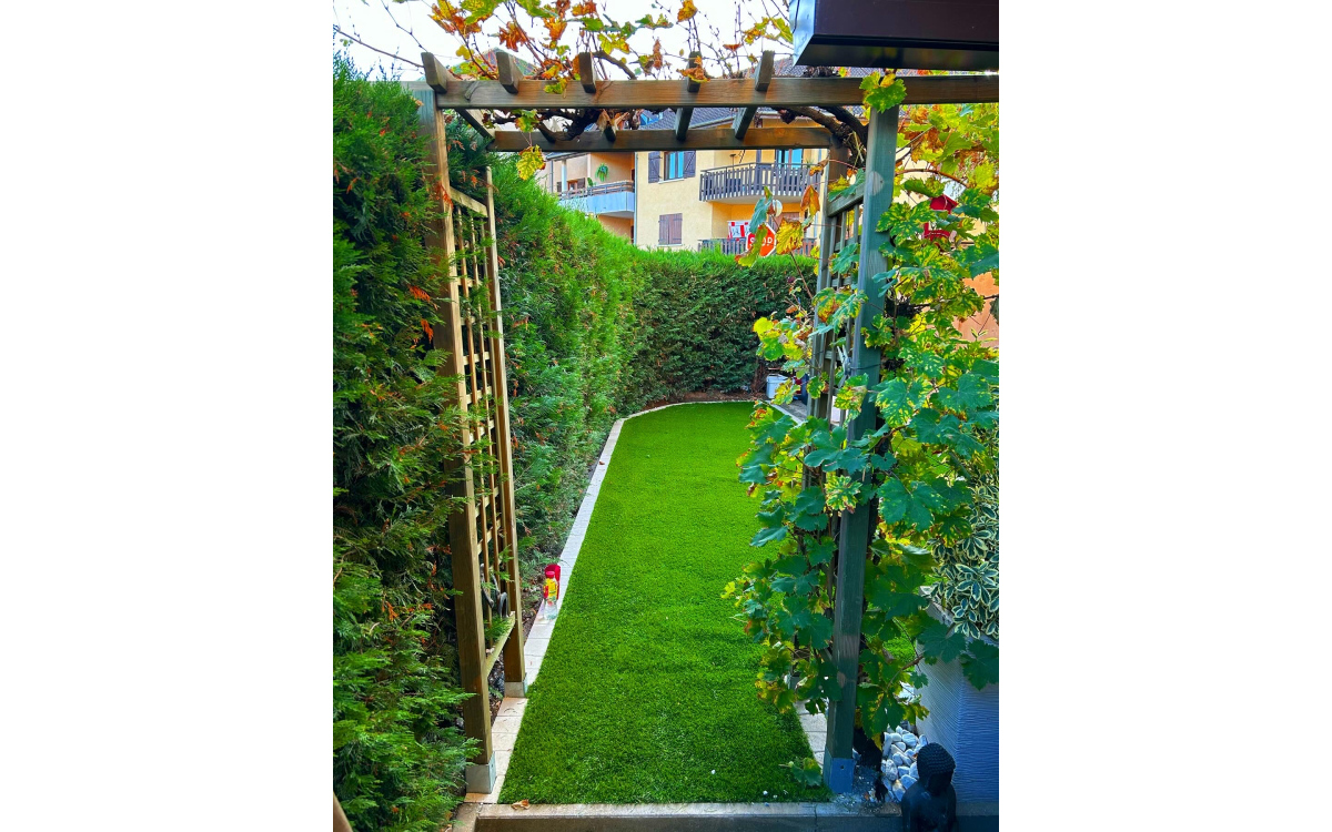 Cration Alle de jardin en Dm green  Annecy conue le 12/10/2023