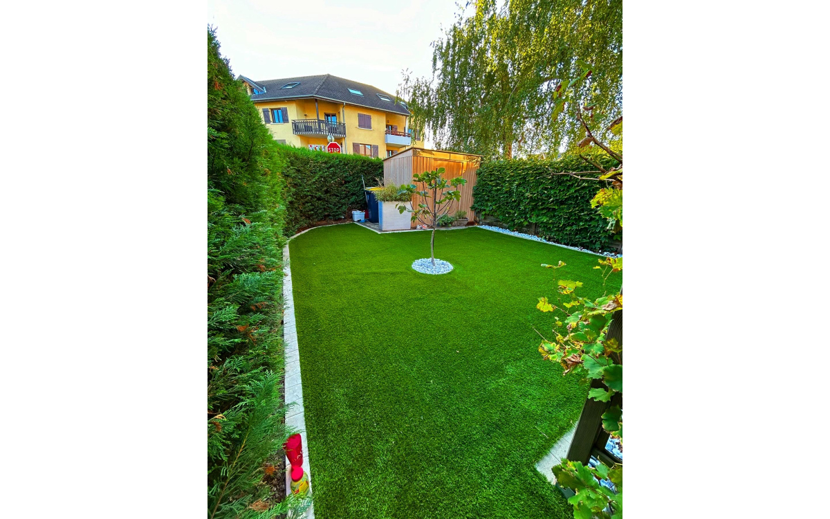 Cration Alle de jardin en Dm green  Annecy conue le 12/10/2023