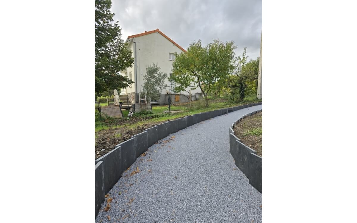 Conception Alle de jardin en Hydrostar ralise le 17/02/2025