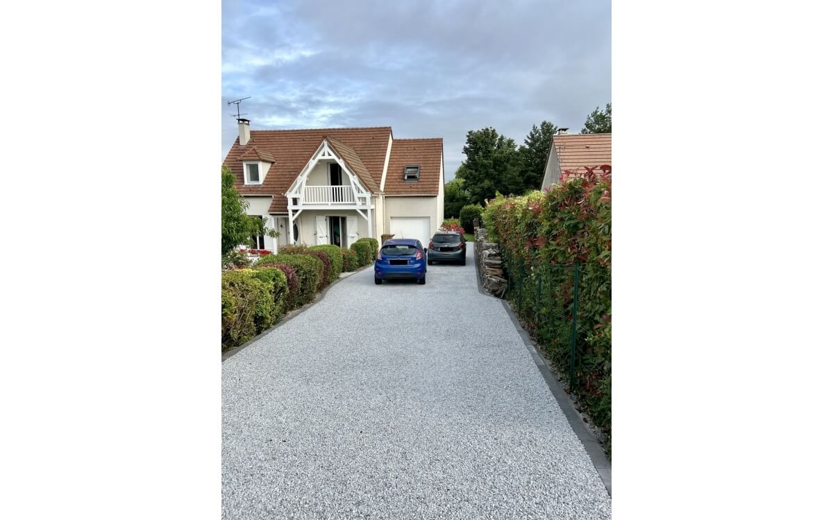 Cration Alle de jardin en Alvostar et Pav la couture  Tacoignires ralise le 15/05/2024