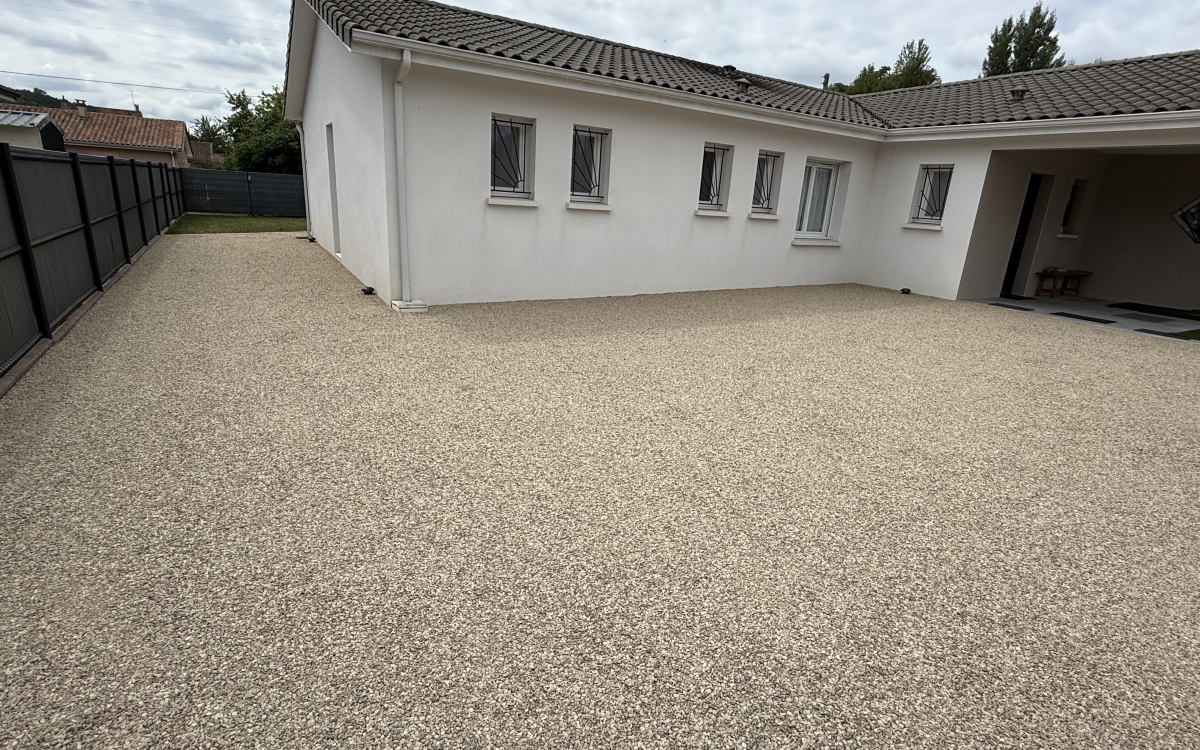 Cration Alle de jardin en Alvostar et Pav la couture  Boulazac conue le 30/07/2025