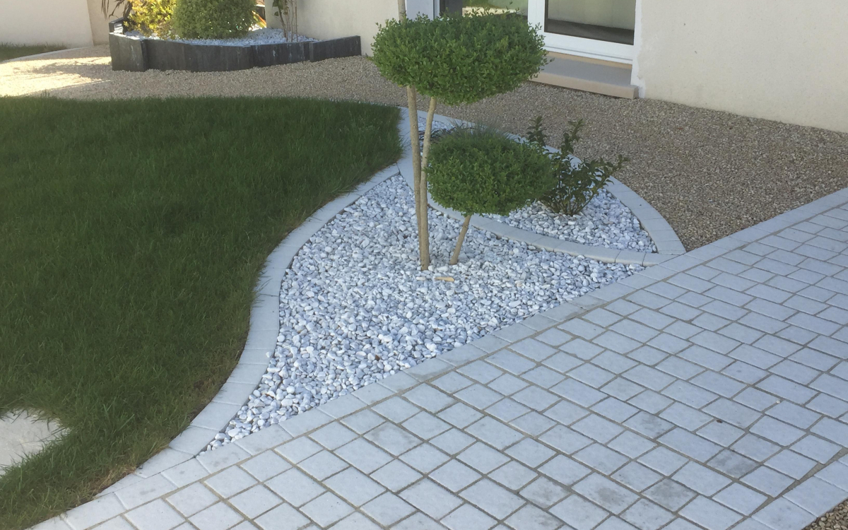 Conception Alle de jardin en Alvostar et pavage dallage  Verneuil-sur-seine