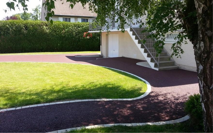 Conception Alle de jardin en Stardraine et pav La Couture  Chtenoy le Royal cre le 30/04/2025