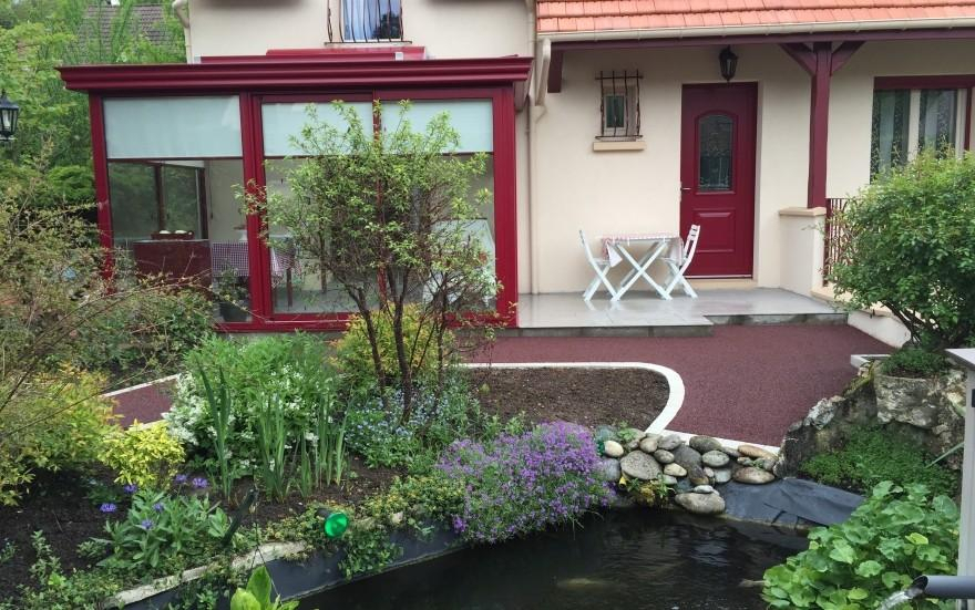 Cration Alle de jardin en Stardraine  Champagne-sur-Oise ralise le 01/05/2025