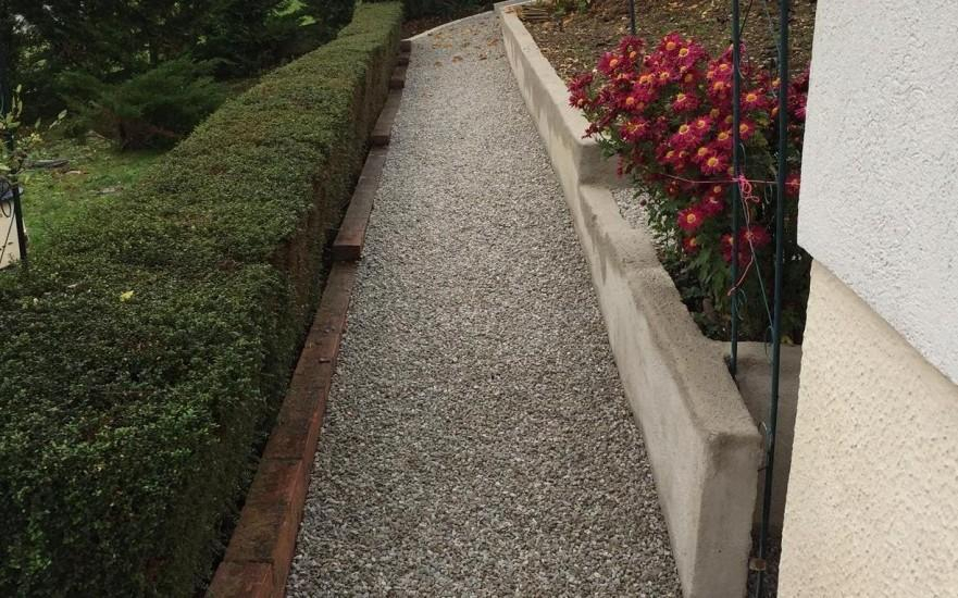 Ralisation Alle de jardin en Alvostar  Sens conue le 01/05/2025