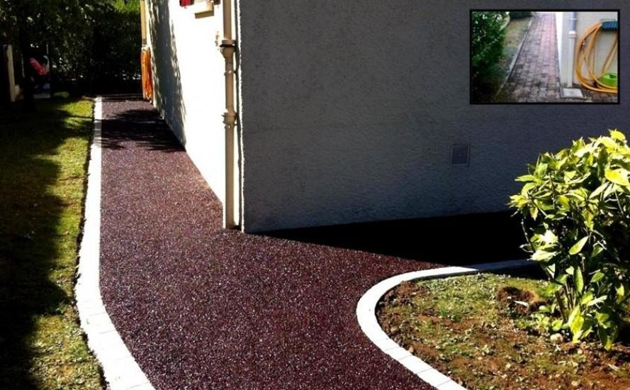 Cration Alle de jardin en Stardraine  Apprieu ralise le 01/05/2025