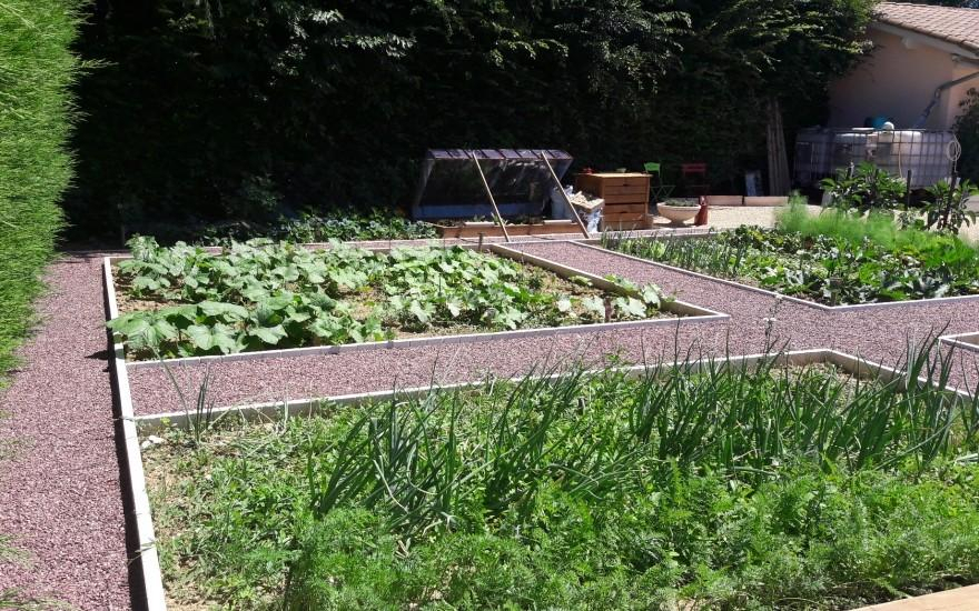 Ralisation Alle de jardin en Alvostar  Francheleins