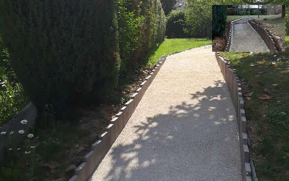 Conception Alle de jardin en Minralstar  Senlis ralise le 01/05/2025