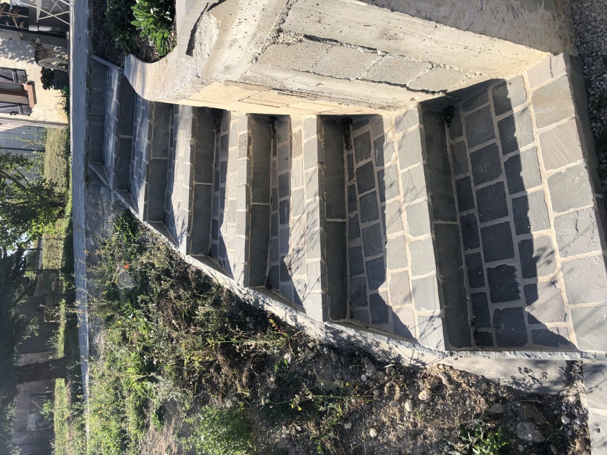 Ralisation Alle pitonne en pavage dallage  Villeneuve sur auvers  conue le 20/09/2019