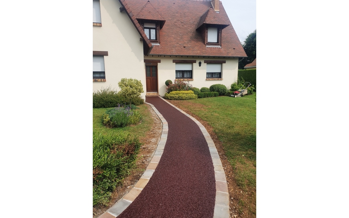 Ralisation Alle pitonne en Stardraine  Quincampoix  conue le 13/07/2023