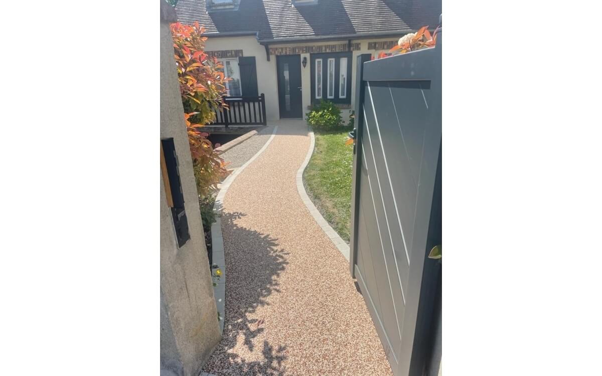 Ralisation Alle pitonne en Hydrostar et Pav la couture  DEUIL LA BARRE conue le 02/05/2023