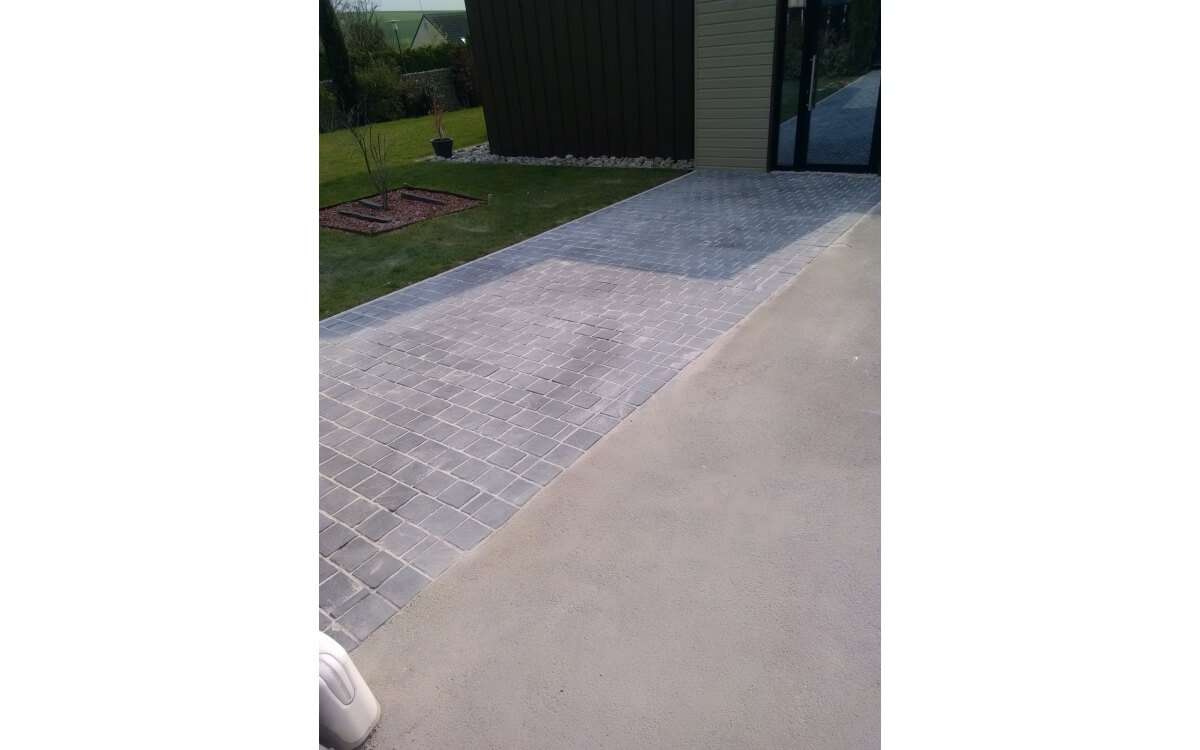 Cration Alle pitonne en pavage  MAUBEUGE ralise le 24/10/2025