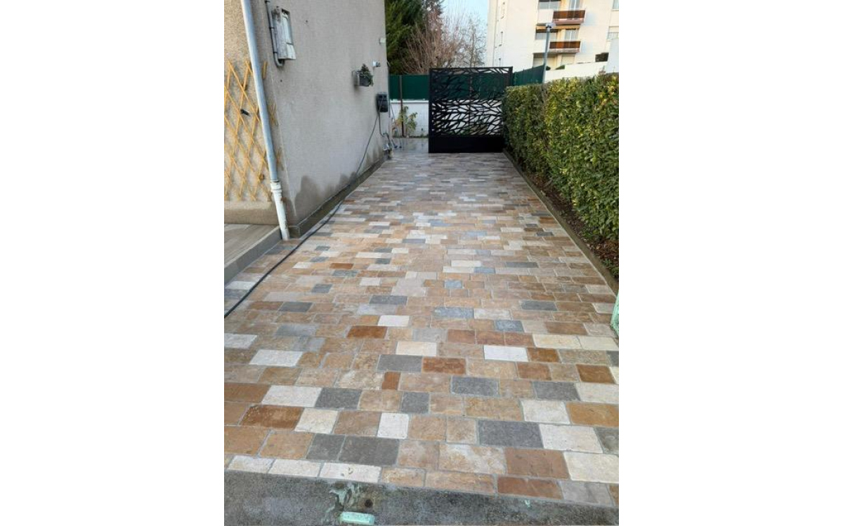 Cr�ation All�e pi�tonne en pavage de pierre naturelle  � VENDOME con�ue le 15/06/2026