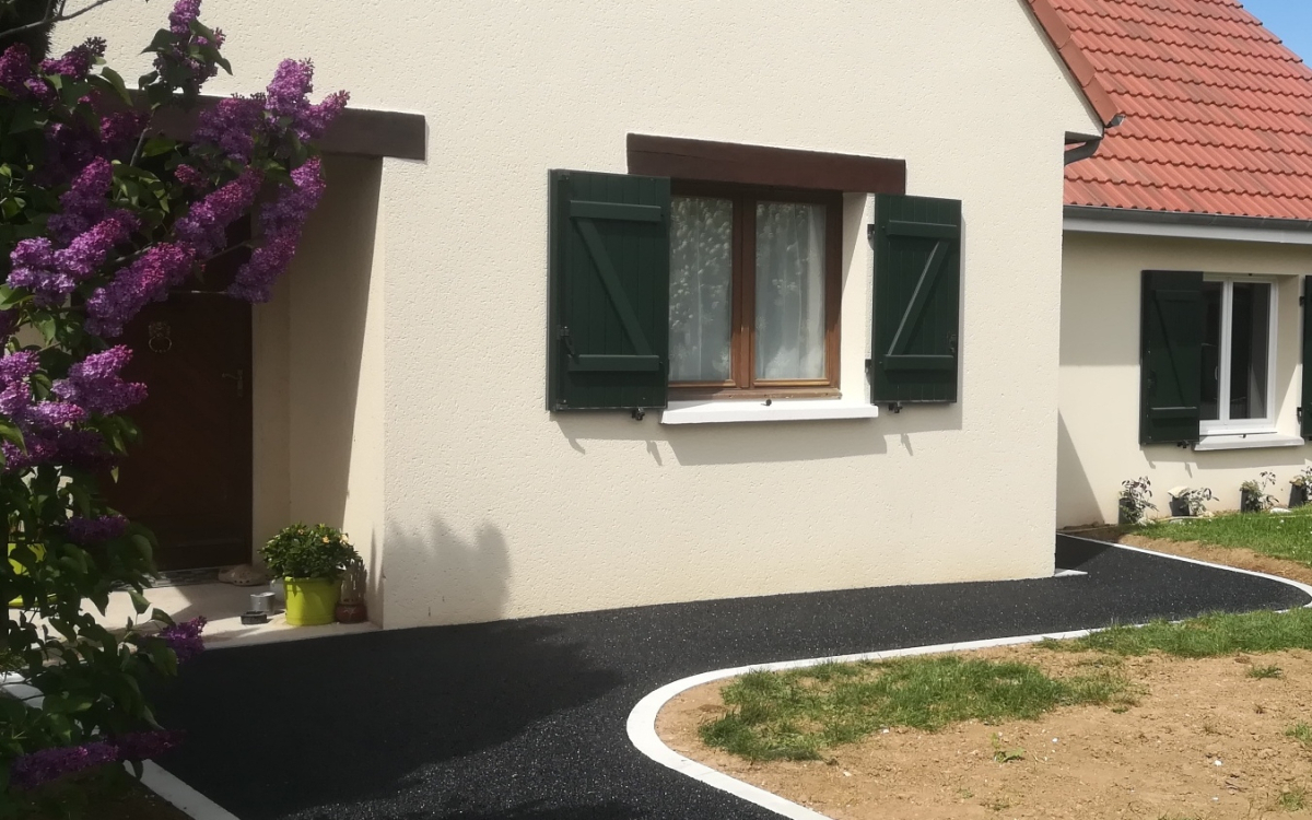 Cration Alle pitonne en Stardraine  Poilly Lez Gien conue le 02/05/2018