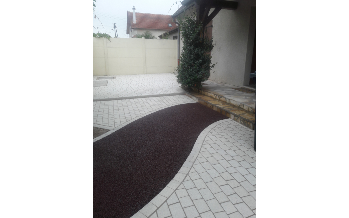 Cration Alle pitonne en Stardraine - Entreprise Reynders  Limeil-Brvannes ralise le 30/01/2019
