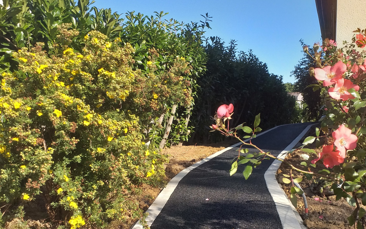 Ralisation Alle pitonne en Stardraine   Franqueville-Saint-Pierre conue le 14/10/2019