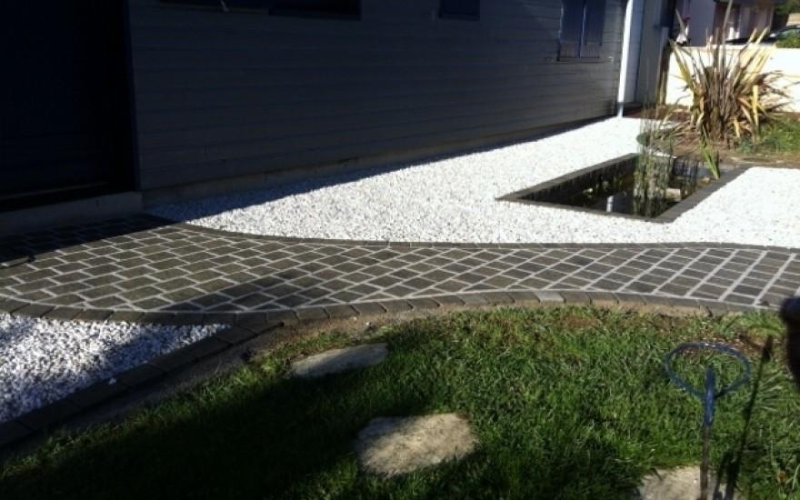 Ralisation Alle Pitonne en pavage  Saint Brieuc conue le 13/12/2025