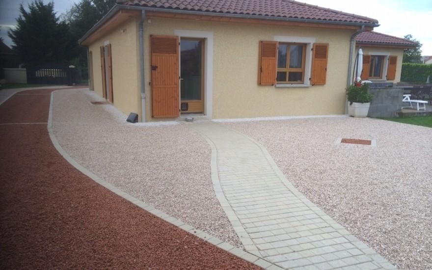 Ralisation Alle Pitonne en pav La Couture  Cournon d'Auvergne cre le 01/05/2025