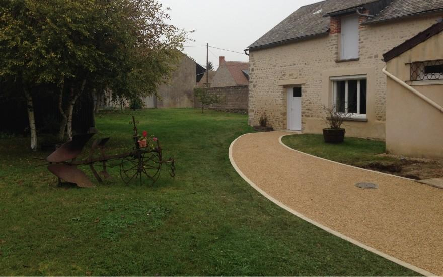 Conception Alle Pitonne en Gravistar  Autruy sur Juine cre le 30/04/2025