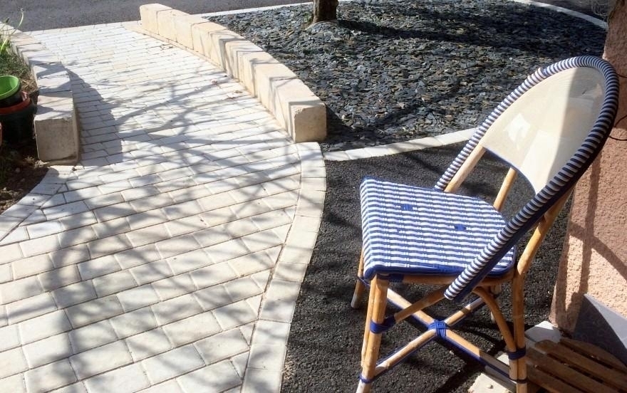 Ralisation Alle pitonne en pav La Couture  Cournon d'Auvergne cre le 01/05/2025
