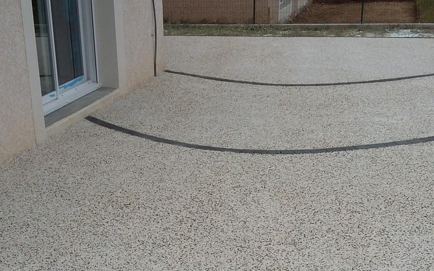 Cration Alle pitonne en bton dsactiv  Janneyrias ralise le 30/04/2025