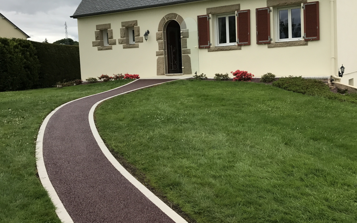 Ralisation Alle pitonne en Stardraine  Carhaix-Plouguer cre le 01/05/2025