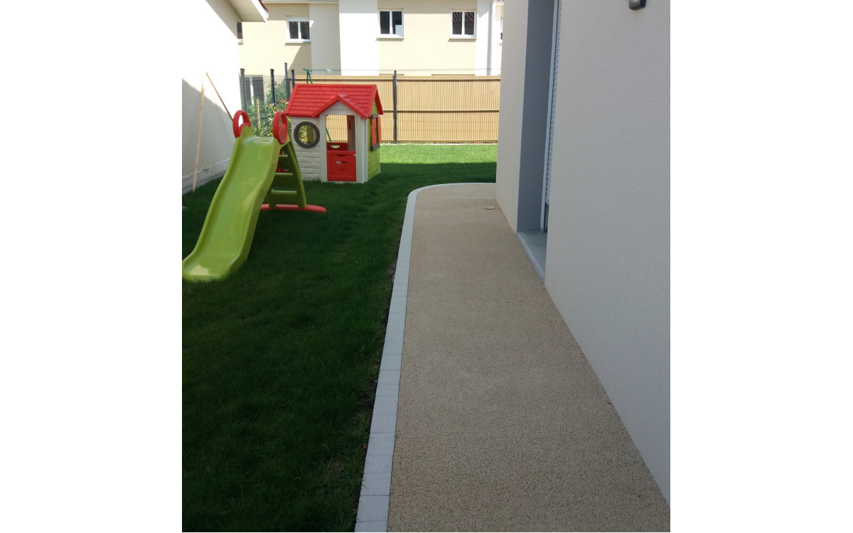 Cration Chemin en Minralstar  et Pav la couture - Isre conue le 22/02/2021