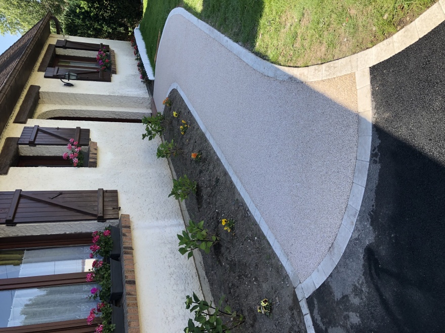 Cration Chemin en Hydrostar ivoire  CAMPAGNE LES HESDIN conue le 07/10/2021