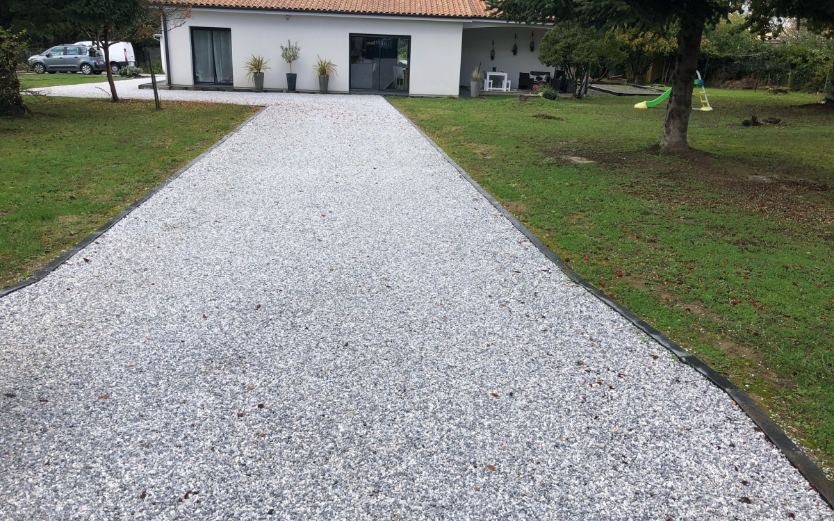 Cr�ation Chemin en Gravistar� - Gironde r�alis�e le 17/11/2021