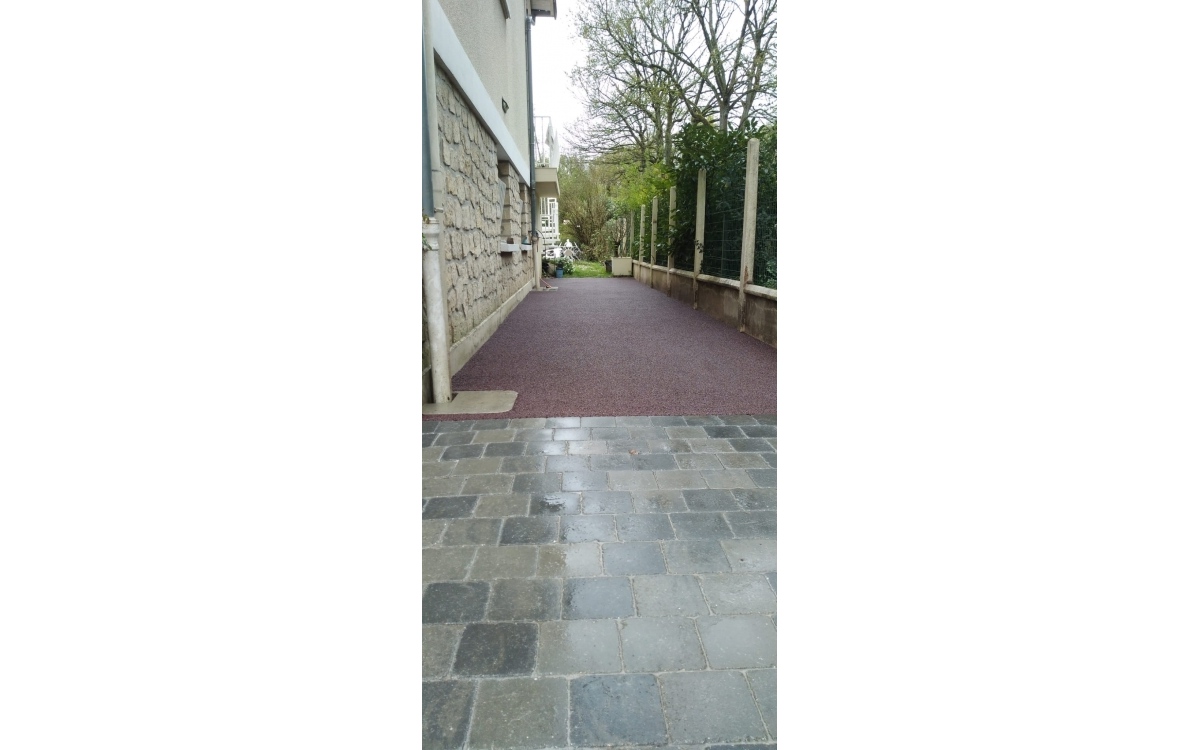 Cration Chemin en Stardraine  SUCY EN BRIE ralise le 15/03/2022