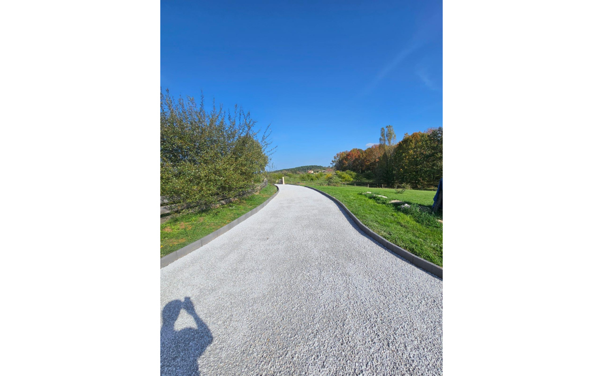 Cration Chemin en Gravistar  larzac ralise le 21/11/2024