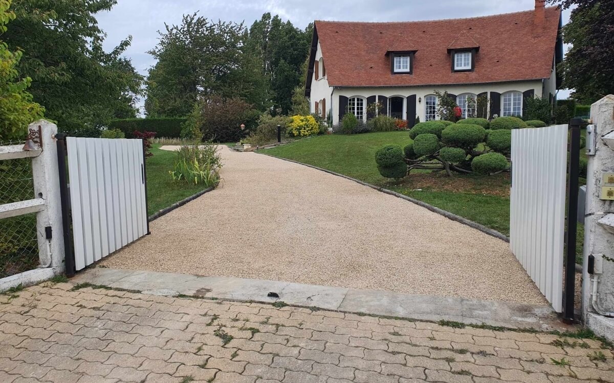 Ralisation Chemin en Gravistar  CAUDEBEC LES ELBEUFS conue le 01/12/2025