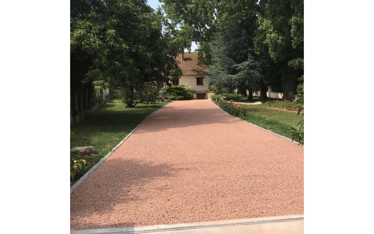Cration Chemin en Gravistar - Entreprise Coppin  Cartigny conue le 02/10/2018