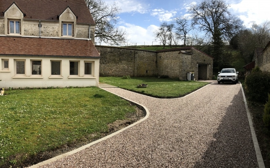Conception Chemin en Alvostar - Entreprise Carpentier  Valpuiseaux cre le 15/02/2019