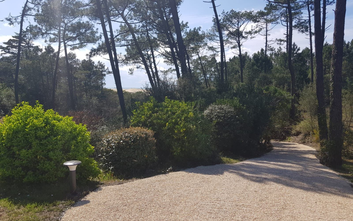 Ralisation Chemin en Gravistar  - Landes cre le 12/11/2019