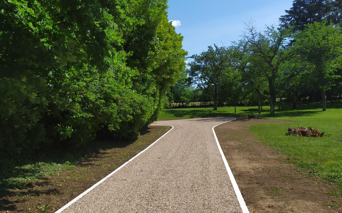 Conception Chemin en Gravistar   Villette-d'Anthon ralise le 26/05/2020