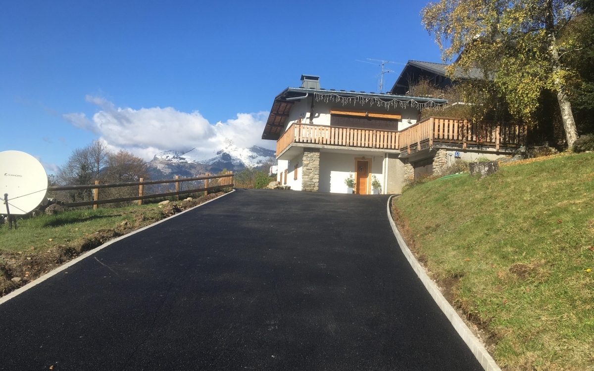 Conception Chemin en enrob  chaud  Saint Gervais cre le 14/11/2019