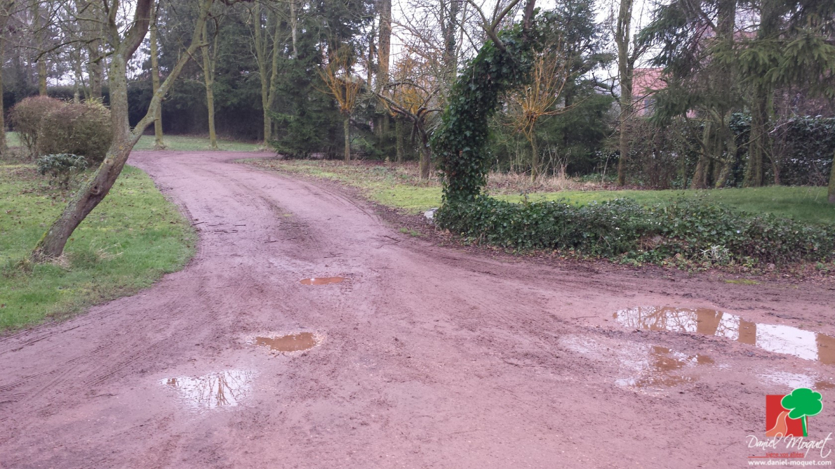 Ralisation Chemin en Alvostar et Gravistar - Maine et Loire cre le 22/02/2021