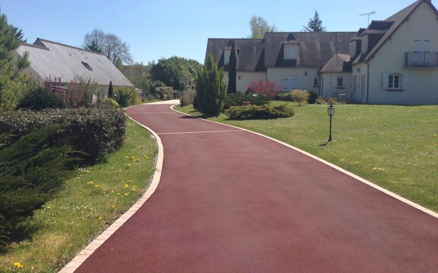 Conception Chemin en Stardraine (enrob  froid)  Amboise ralise le 30/04/2025