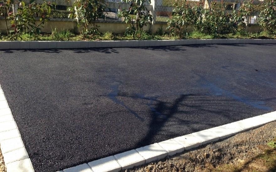 Cration Chemin en enrob noir  chaud  Dadonville ralise le 30/04/2025