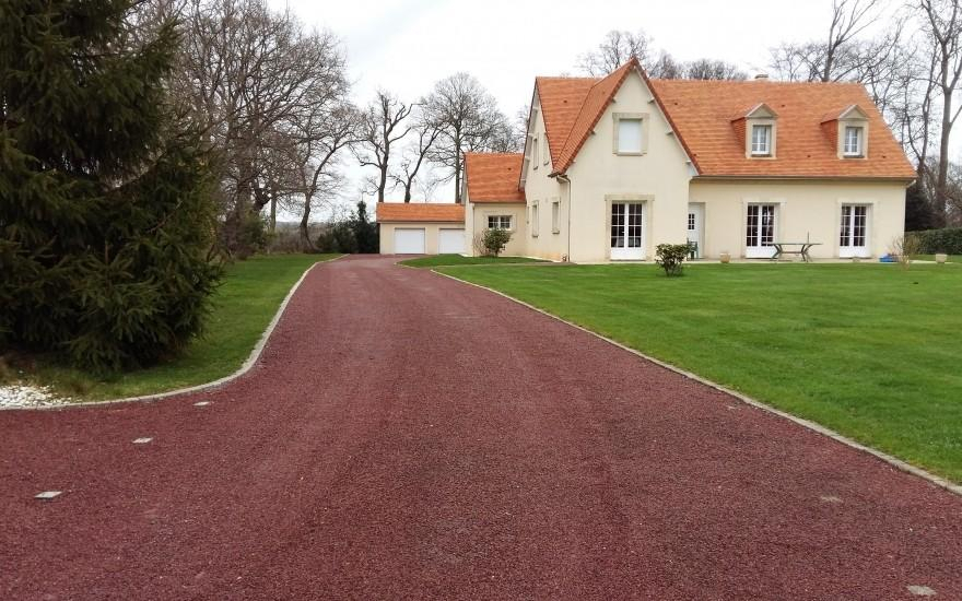 Ralisation Chemin en Gravistar  Saint L conue le 01/05/2025