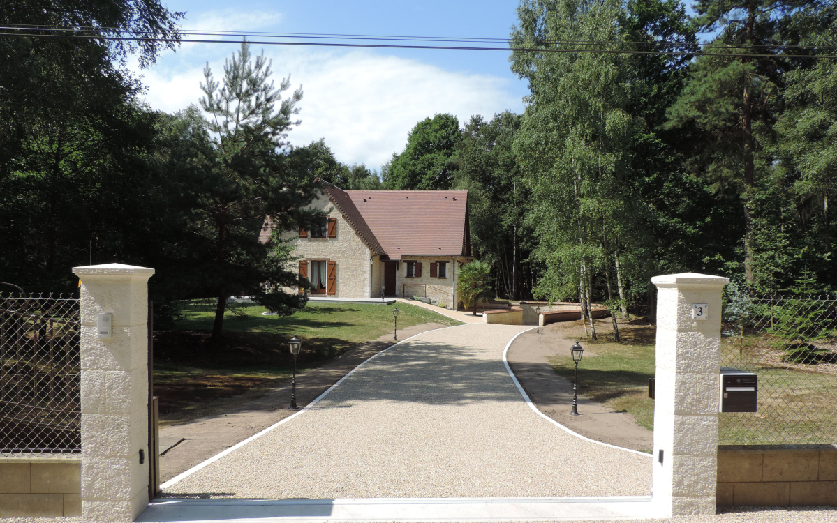 Cration Chemin en Gravistar  Cond-sur-Iton conue le 01/05/2025